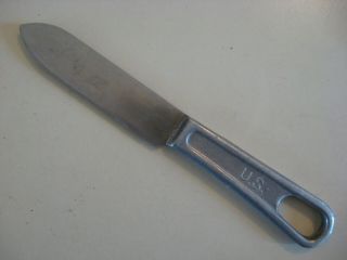Vintage Wwii Era Us Army Navy Air Force Mess Kit Knife