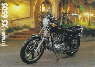 Vintage 1981 Yamaha Xs 650 Sp Special Sales Brochure / Motorcycle Literature