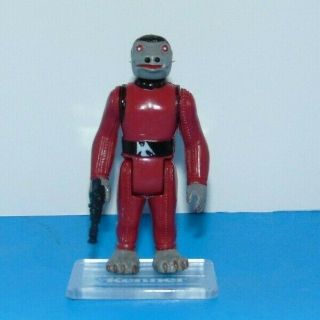 Snaggletooth Vintage Star Wars Action Figure,  Kenner Complete W/ Weapon,  1978