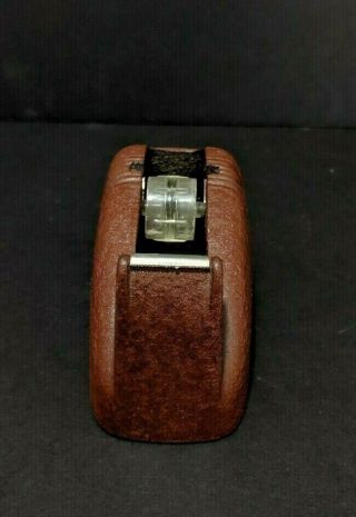 Vintage Scotch Tape Dispenser Desktop Cast Iron Whale Tail USA 8