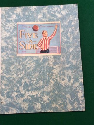 Very Rare Vintage Five A Side Football Soccer Game