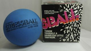 The Stress Ball From Dakin 1988 Vintage W/ Box Sound Of Breaking Glass