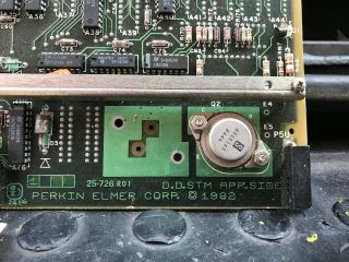 Vintage 1982 Perkin Elmer Corp,  Circuit Computer Board 3