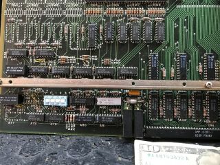Vintage 1982 Perkin Elmer Corp,  Circuit Computer Board 4