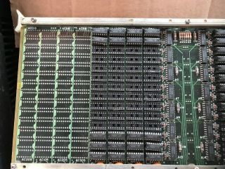 Vintage 1982 Perkin Elmer Corp,  Circuit Computer Board 8