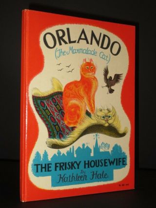 Orlando The Marmalade Cat: The Frisky Housewife Kathleen Hale 1966 Vintage Hb
