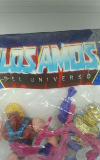 Vtg 80 ' s He - Man los Amos del Universo 100 Mexican toy,  5 