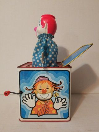 VINTAGE MATTEL JACK IN THE MUSIC BOX JACK IN THE BOX 2