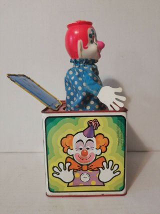 VINTAGE MATTEL JACK IN THE MUSIC BOX JACK IN THE BOX 5