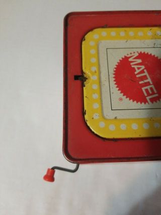 VINTAGE MATTEL JACK IN THE MUSIC BOX JACK IN THE BOX 8