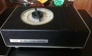 Vintage Cde Television Antenna Rotor Control Box.  Model Ar - 22r.  As - Is