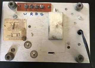 Vintage CDE Television Antenna Rotor Control Box.  Model AR - 22R.  As - Is 5