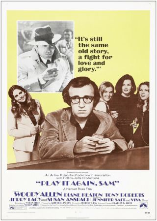 Woody Allen Play It Again Vintage Large Movie Poster Art Print A0 A1 A2 A3 A4 2