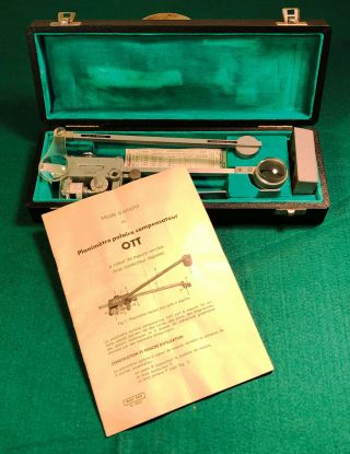 Vintage A Ott Kempton Bayern Planimetre Type 31l 108843 Planimeter Platometer