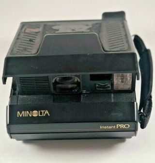 Vintage Minolta Instant Pro Polaroid Spectra Instant Camera