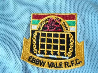 VINTAGE EBBW VALE WALES RUGBY JERSEY SHIRT XL 2