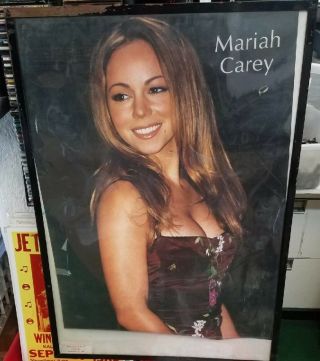 Mariah Carey Poster 1998 Rare Vintage Collectible Oop