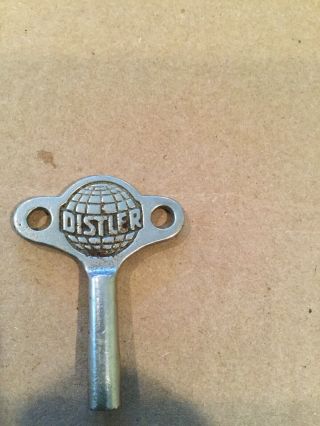 Vintage Steel Distler Wind Up Toy Car Key - Made in Germany 3