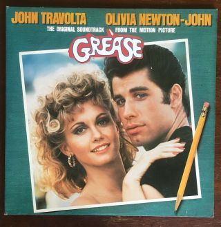 Grease Soundtrack John Travolta 2/lp Gatefold 1978 Rs - 2 - 4002 Nm Vintage Vinyl