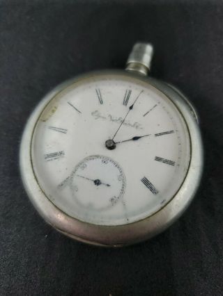 Vintage 1889 Elgin National Watch Co.  Pocket Watch