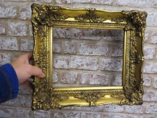 Vintage Old Picture Frame Gold Fits A 10 Inch X 8 " Painting
