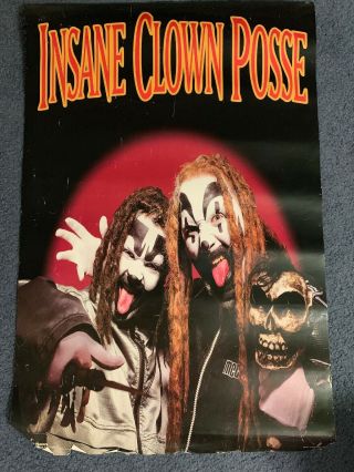 Vintage Icp Poster Rare Twiztid Dark Lotus Boondox Blaze Abk Insane Clown Posse