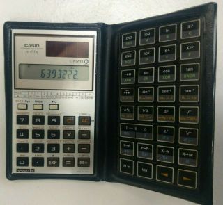 Vintage Casio Fx - 451m Scientific Solar - Powered Calculator Handheld