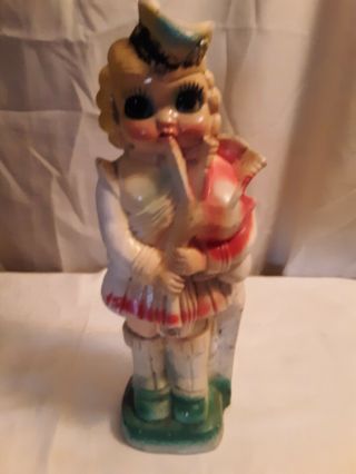 Vintage 15 " Chalkware Betty Boop Figure