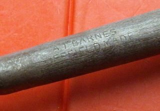 Vintage A.  T.  Barnes Butchers Carving Steel Knife Sharpening Sheffield 2