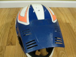 Vintage HJC Motocross Helmet FGX Dirt Bike MX (Size L) GERARD Snell M85 DOT 3