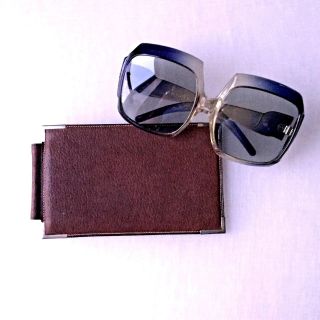 1970s Vintage Gucci Brown Leather Note Card Case Stationery Sleeve W/ Pen Holder