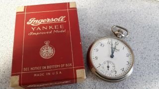 Early 1900s Ingersoll Yankee Pocket Watch