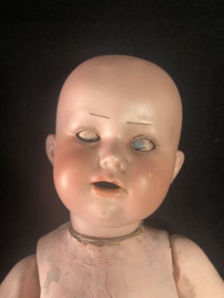 RARE Armand Marseille German Bisque Baby Doll 11” George Borgfeldt 251 A 2/0 M 7