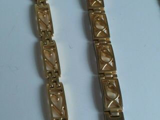 Bundle Gold Plated Gold Tone Chains Necklaces Bracelets Bangles Some Vintage 7