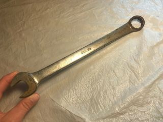 Vintage Snap - On Tools 7/8 " Open End 12 Pt Combination Wrench