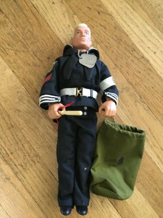 Vintage 1994 Hasbro Gi Joe Navy Usn Shore Patrol Action Figure 12 "