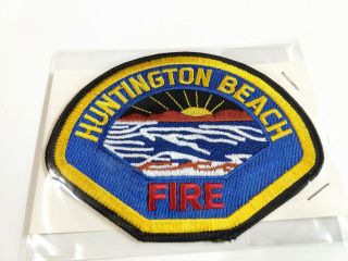 Huntington Beach California Fire Department Patch Vintage Ca Firefighter Patch