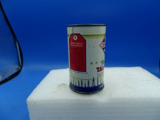 Vintage Advertising Mini Skelly Tagolene Motor Oil tin Can Coin Bank 4