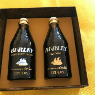 Vintage Old Spice Burley Gift Set Cologne & After Shave 2 3/8 Fl Oz Each