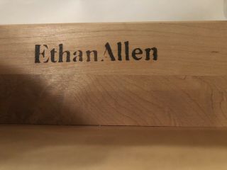 8 Vintage Ethan Allen Batwing Dresser Pulls And 4 Porcelain Knobs 2