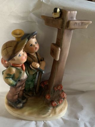 Vintage Goebel Hummel Figurine - Crossroads 331 - Tmk - 5