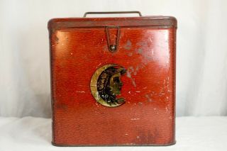 Vintage Central Union Cut Plug Lunch Box Tobacco Tin