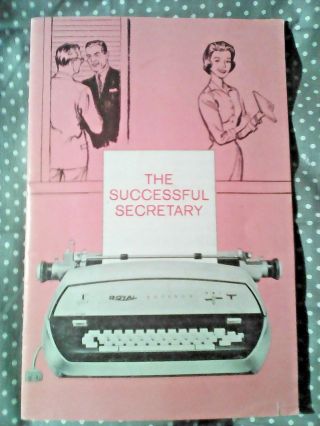 1965 Royal Typewriter Co. ,  The Successful Secretary,  Handbook Vintage Brochures