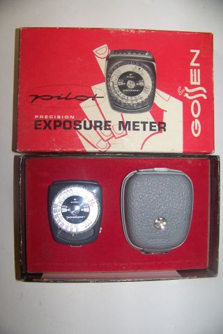 Vintage Gossen Pilot Light Meter,  W German Made. ,