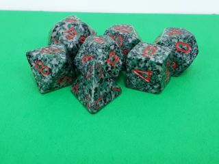 Chessex Speckled Vintage Dungeons & Dragons Dice Role Playing Fantasy Ad&d