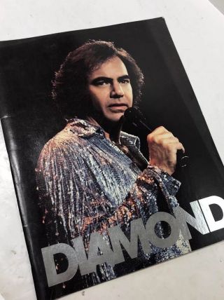 Neil Diamond 1984 Concert Tour Souvenir Program Greatest Hits Vintage Rock & Pop