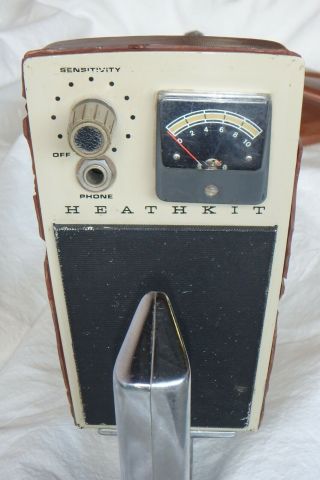 Vintage 1970s Heathkit GD - 48 Induction Balance Metal Locator Detector For Repair 4