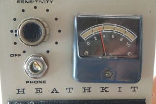 Vintage 1970s Heathkit GD - 48 Induction Balance Metal Locator Detector For Repair 5
