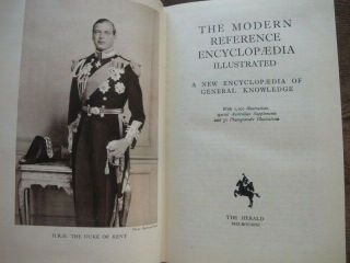 The Modern Reference Encyclopaedia Illustrated - Vintage 1939 Australian 2