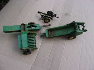Vintage John Deere Toy Tractor Accessories Parts
